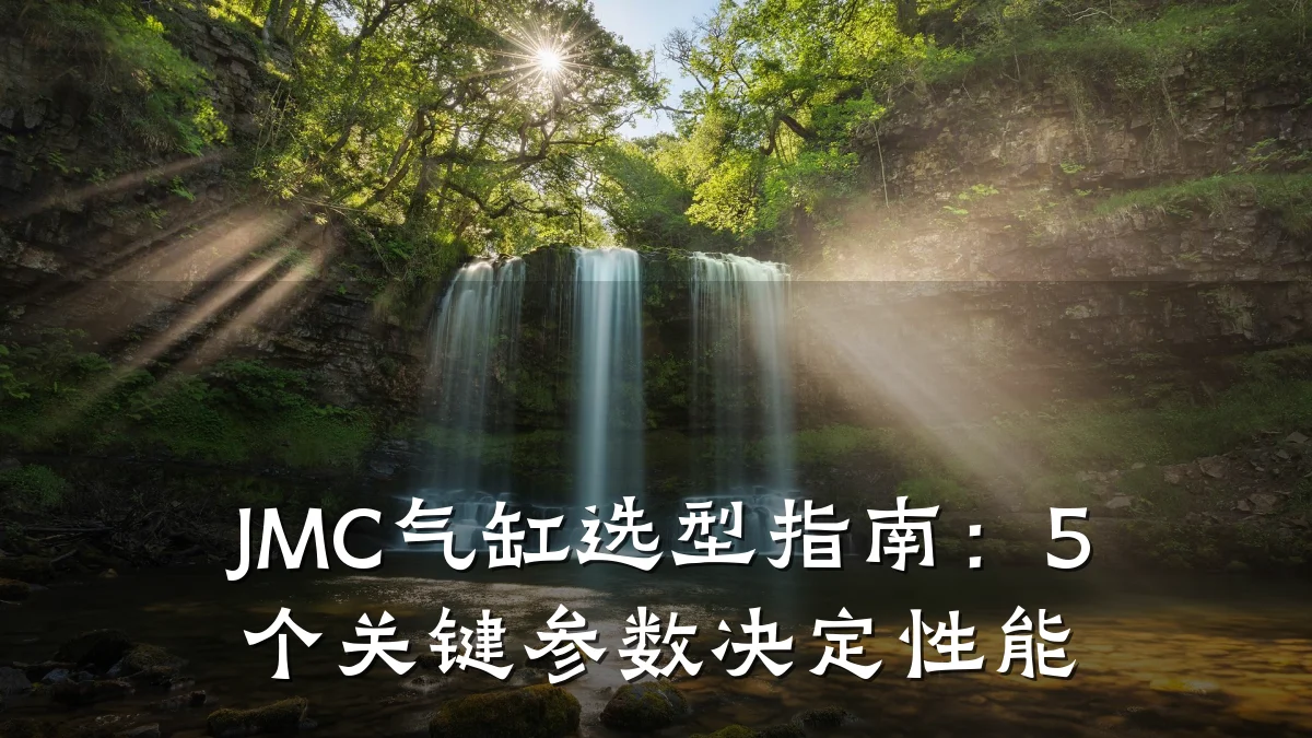 JMC气缸选型指南:5个关键参数决定性能