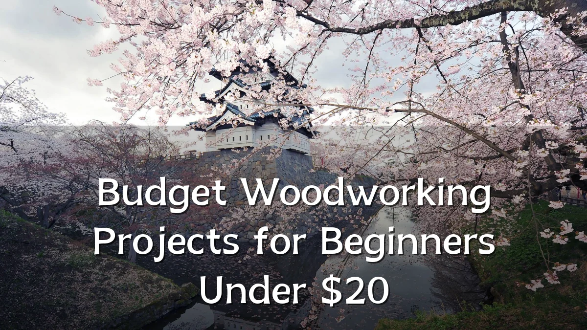 Budget Woodworking Projects for Beginners Under $20