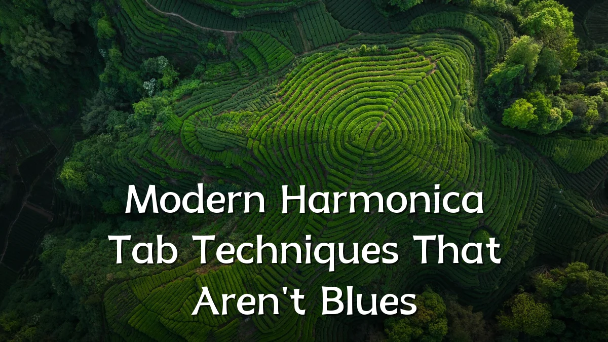 Modern Harmonica Tab Techniques That Aren't Blues