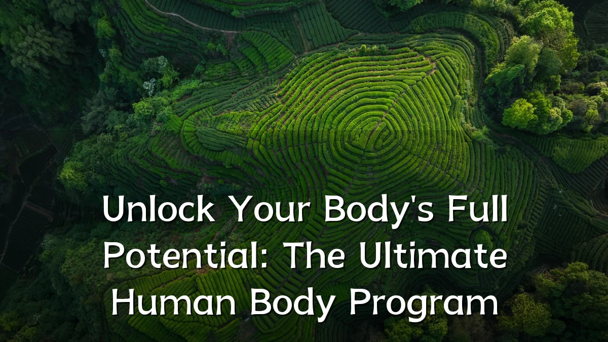 Unlock Your Body's Full Potential: The Ultimate Human Body Program