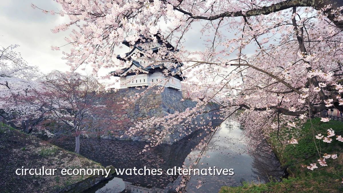 circular economy watches alternatives
