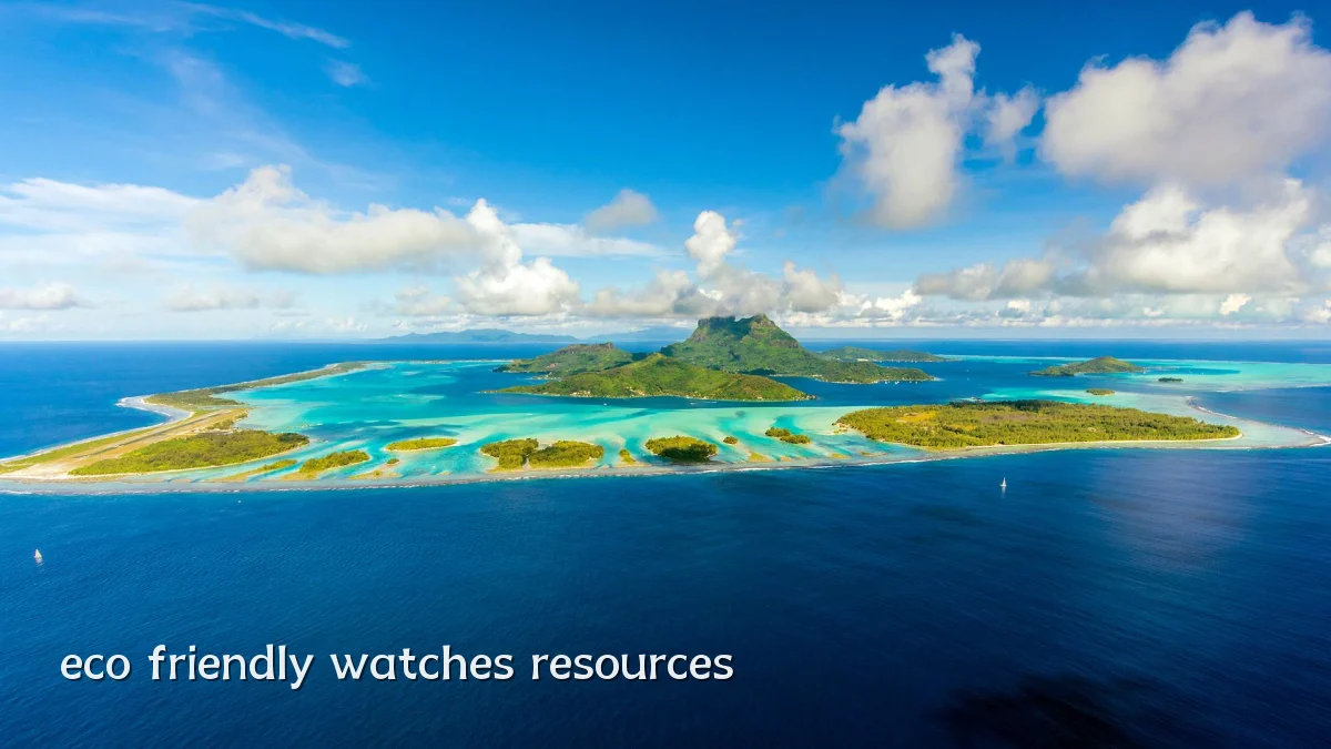 eco friendly watches resources