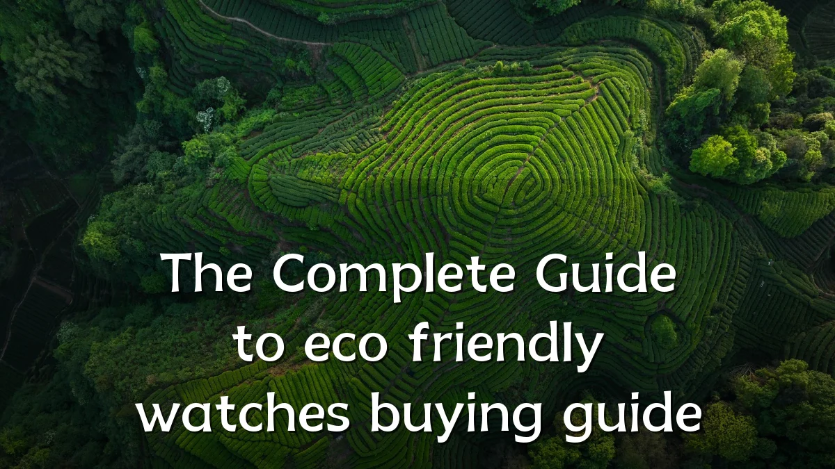 The Complete Guide to eco friendly watches buying guide