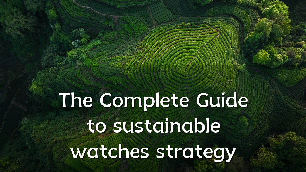The Complete Guide to sustainable watches strategy