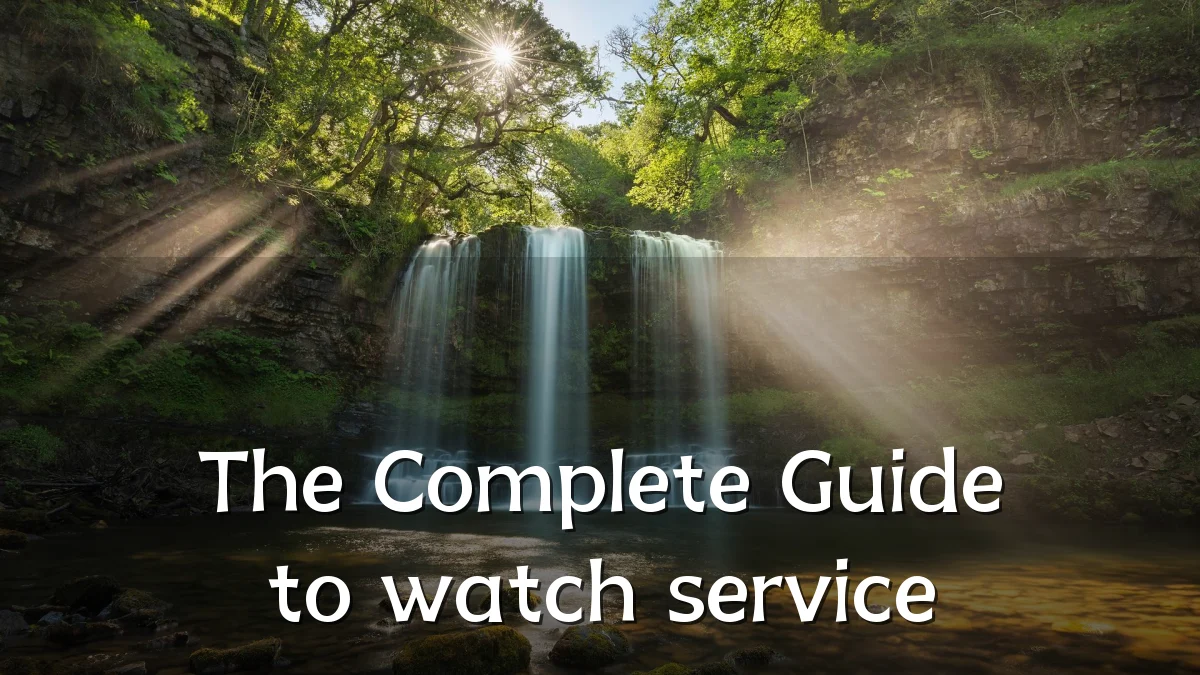 The Complete Guide to watch service