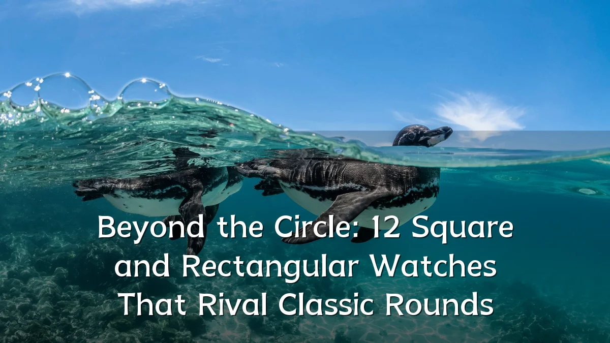 Beyond the Circle: 12 Square and Rectangular Watches That Rival Classic Rounds