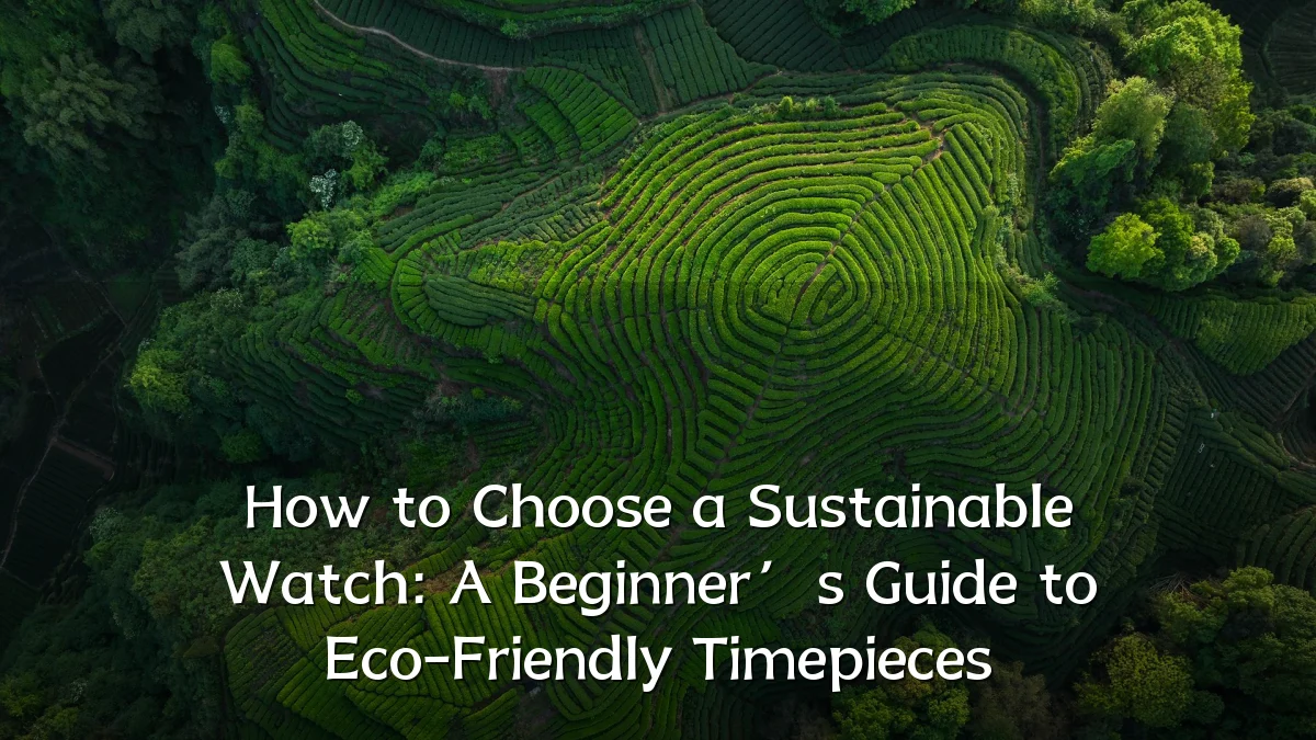 How to Choose a Sustainable Watch: A Beginner’s Guide to Eco-Friendly Timepieces