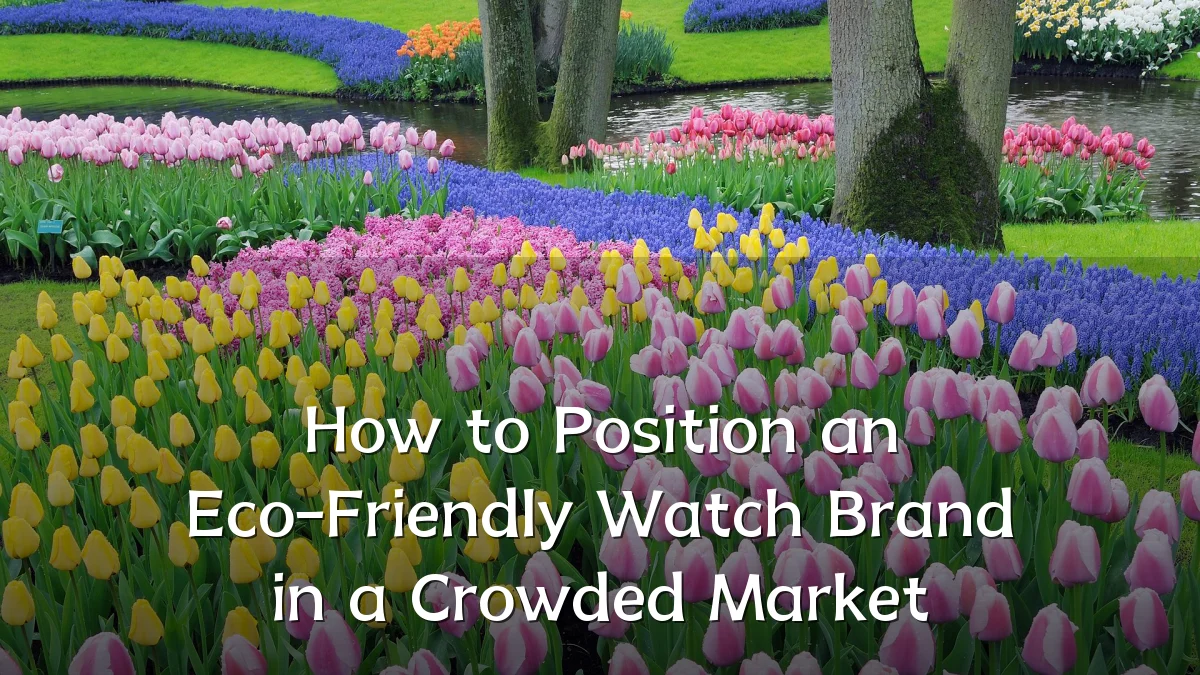 How to Position an Eco-Friendly Watch Brand in a Crowded Market