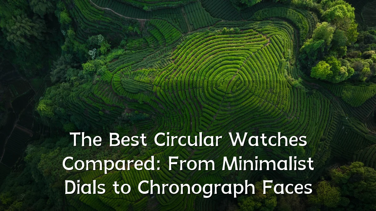The Best Circular Watches Compared: From Minimalist Dials to Chronograph Faces