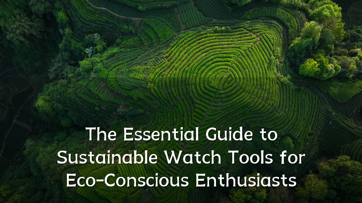 The Essential Guide to Sustainable Watch Tools for Eco-Conscious Enthusiasts