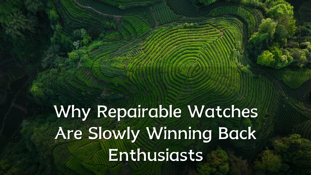 Why Repairable Watches Are Slowly Winning Back Enthusiasts