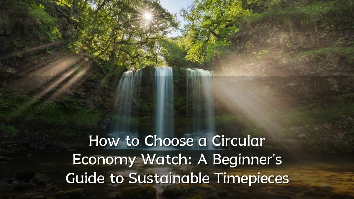 How to Choose a Circular Economy Watch: A Beginner's Guide to Sustainable Timepieces