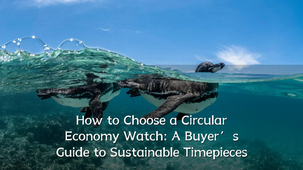 How to Choose a Circular Economy Watch: A Buyer’s Guide to Sustainable Timepieces
