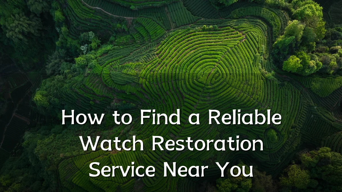 How to Find a Reliable Watch Restoration Service Near You