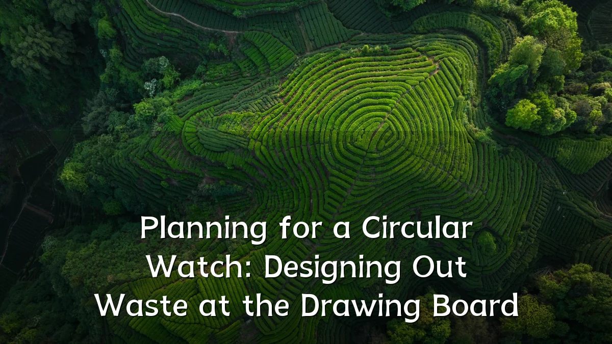 Planning for a Circular Watch: Designing Out Waste at the Drawing Board
