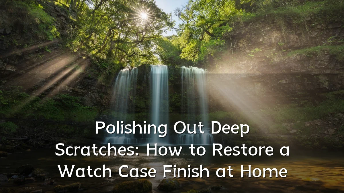 Polishing Out Deep Scratches: How to Restore a Watch Case Finish at Home