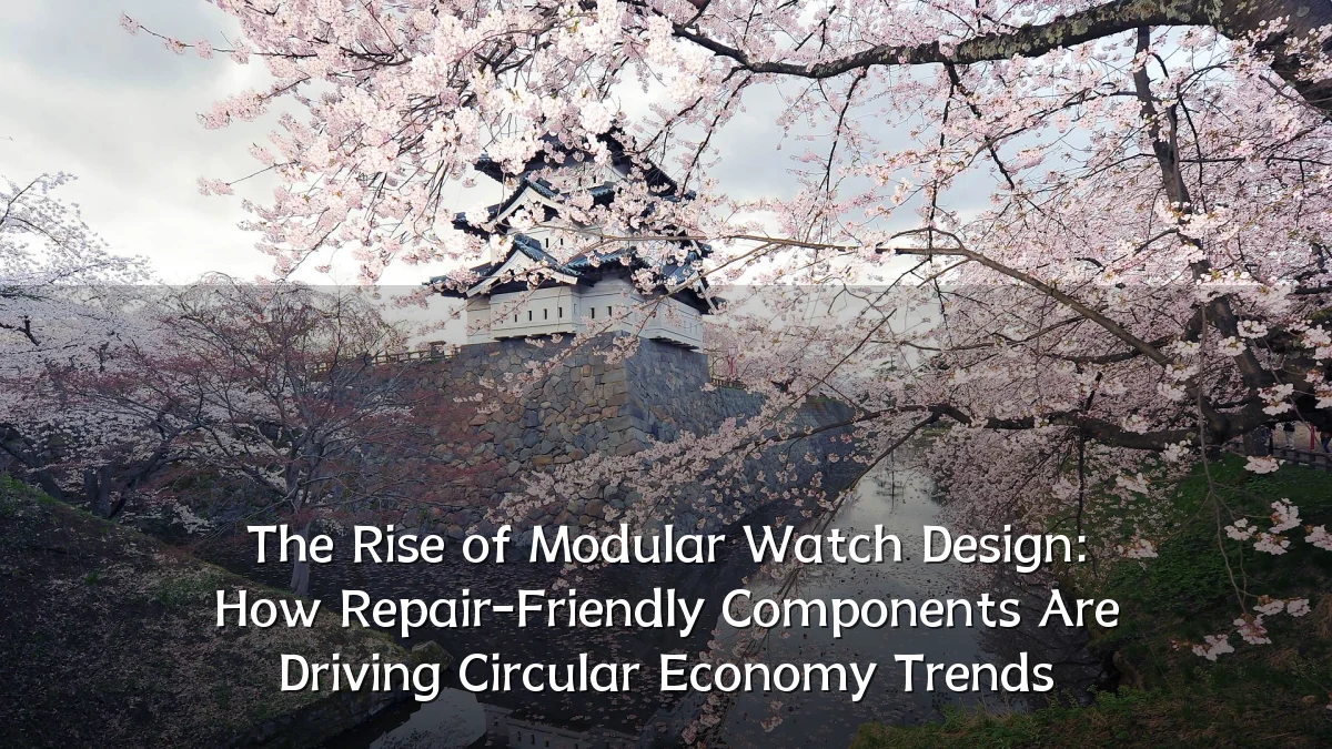 The Rise of Modular Watch Design: How Repair-Friendly Components Are Driving Circular Economy Trends