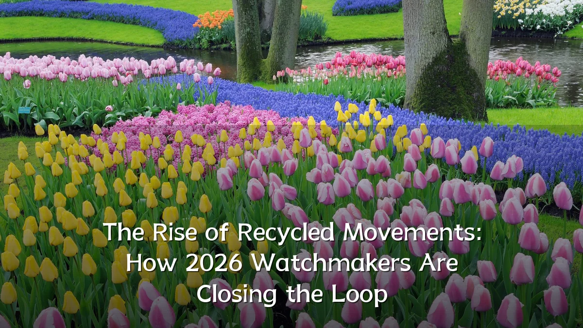 The Rise of Recycled Movements: How 2026 Watchmakers Are Closing the Loop
