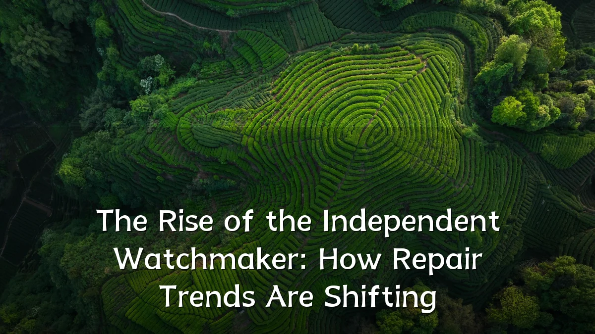 The Rise of the Independent Watchmaker: How Repair Trends Are Shifting