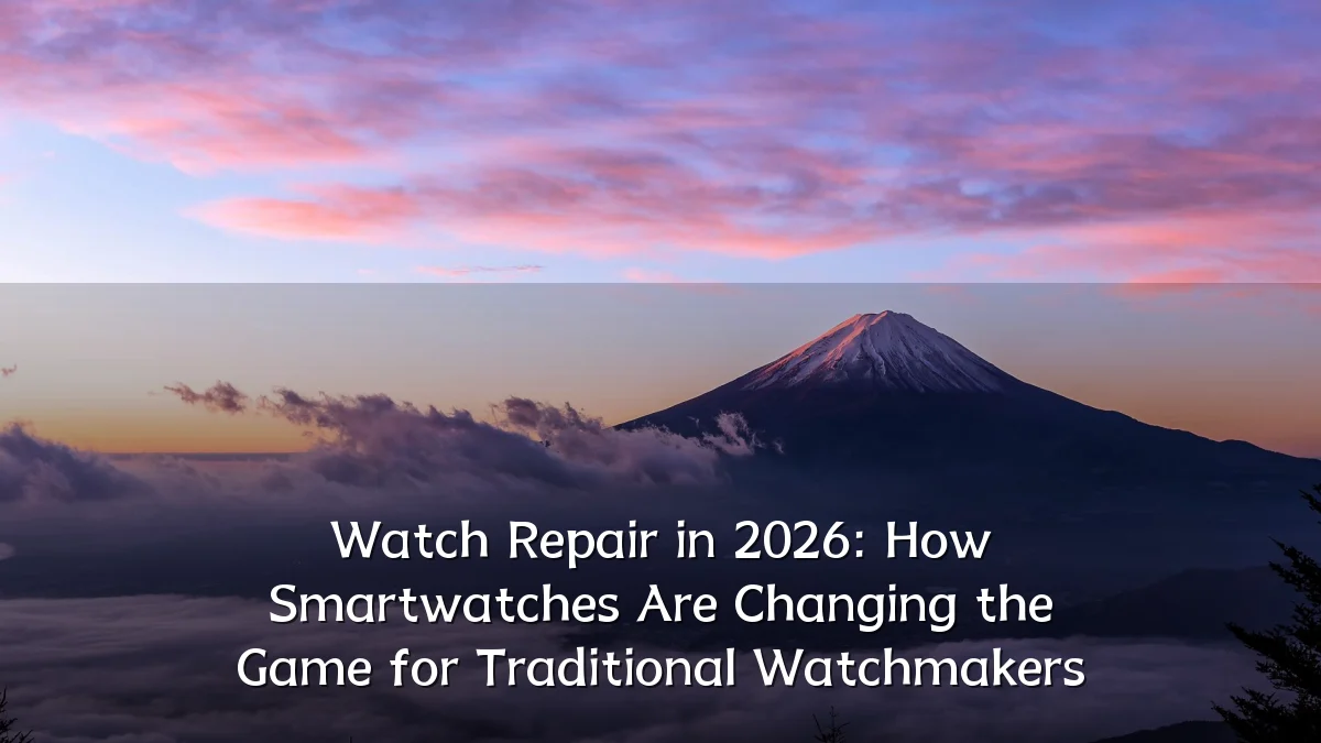 Watch Repair in 2026: How Smartwatches Are Changing the Game for Traditional Watchmakers